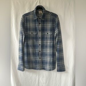 FAHERTY LEGEND SWEATER SHIRT VBP-VINTAGE BLUE PLAID Size Small